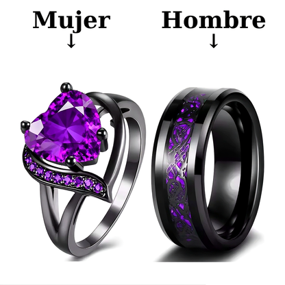 Anillos De Promesa Eterna Para Pareja