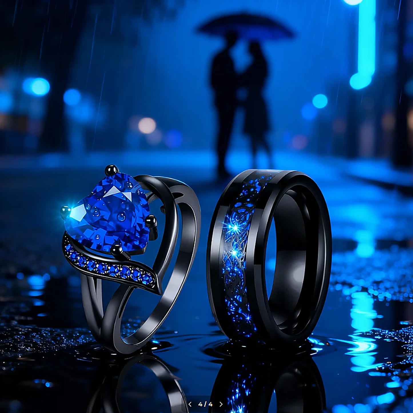 Anillos De Promesa Eterna Para Pareja