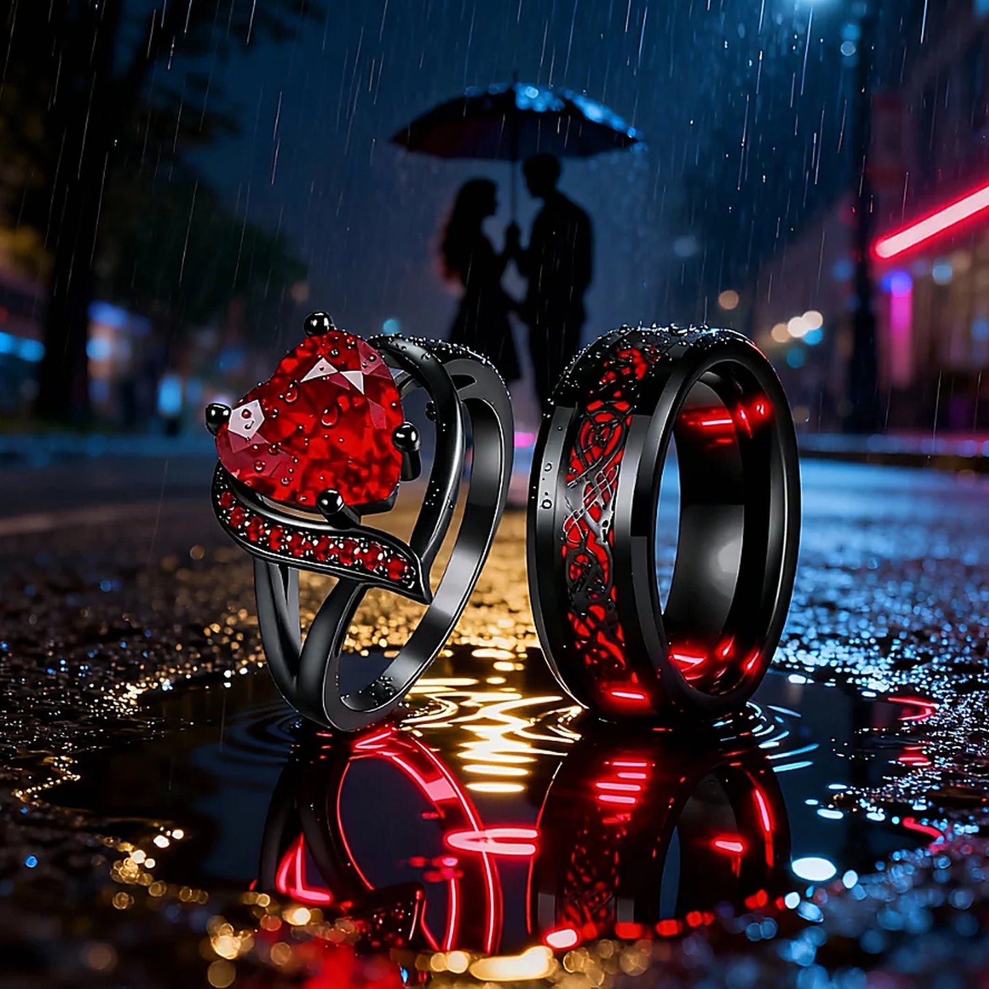 Anillos De Promesa Eterna Para Pareja